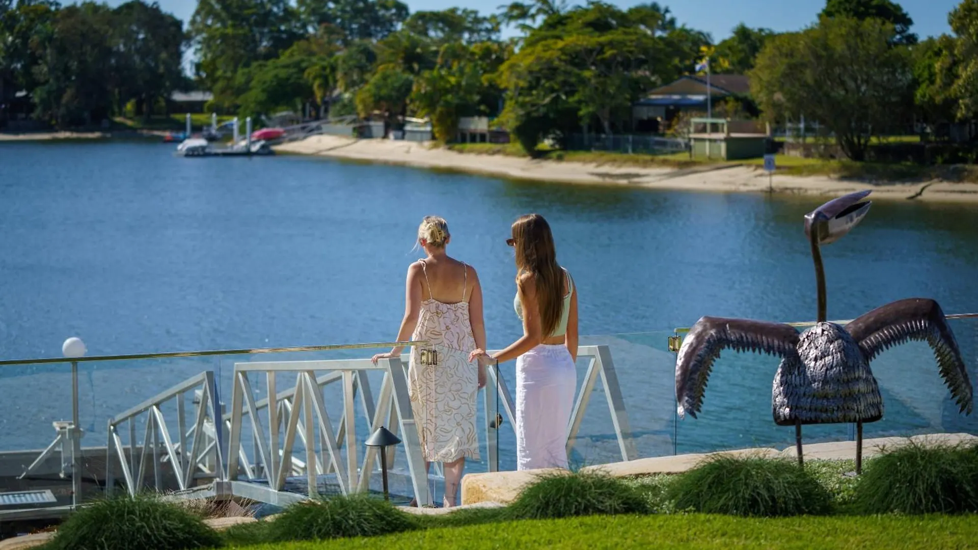 Waterfront Bliss On Maroochydore Canal אוסטרליה
